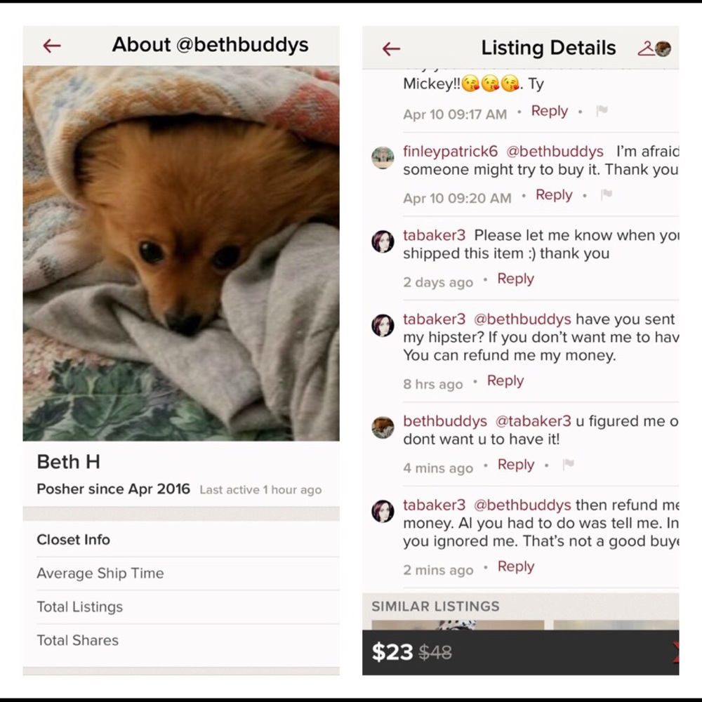 Beware all!!!!!  Not a good buyer!! Read my post
